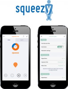 NHS Squeezy app reminds you to do your pelvic floor exercises